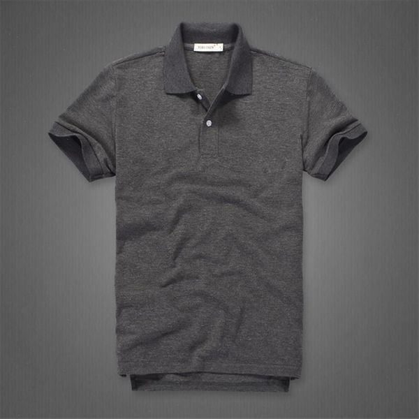 

men polo shirt cotton solid color polos soft and breathable modis shirt drop shipping, White;black