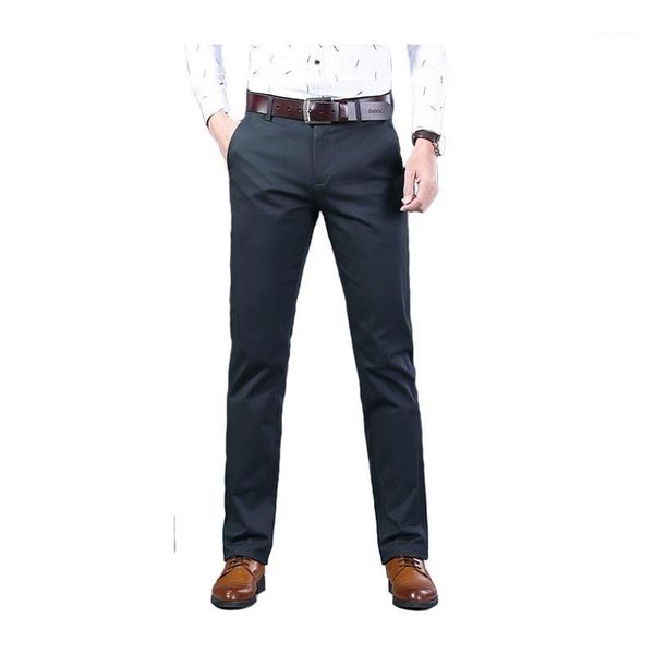 

2020 fall winter men suit pant solid color1, Black