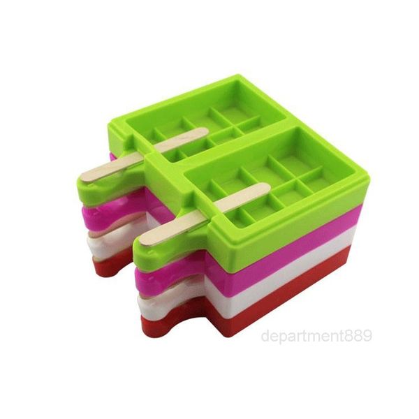 

new design 2 cavities 8 small checks shape chocolate bar for lollipops mold silicone ice cream cube popsicle cake pops candy moulds