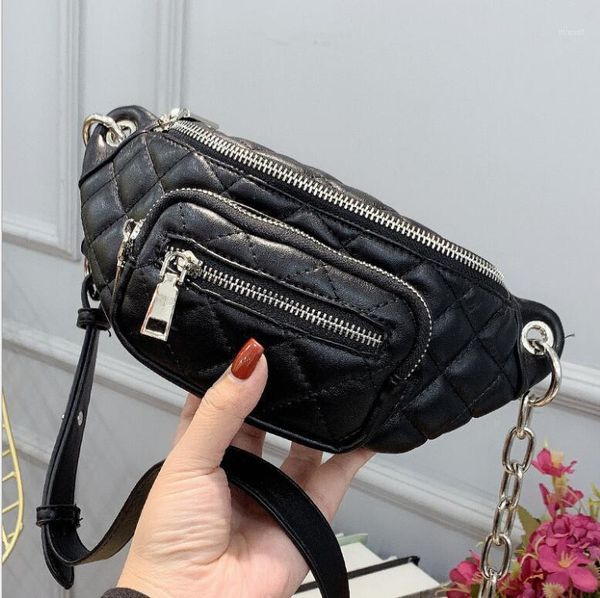 

waist bags 2021 women packs casual pu fanny pack leisure fashion packs1