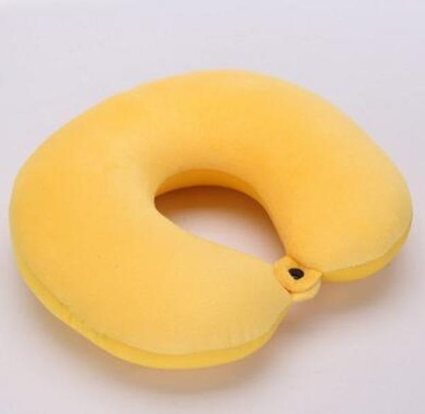 

qczx travel u shaped pillow foam neck pillow inflatable u shaped travel pillow outdoor travel cervical lumbar support d30 bbycoc