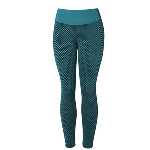 

2020 leggings mulheres ginsio de cintura alta empurrar para cima jacquard fitness legging correndo calas mulher esporte xwhn, Black