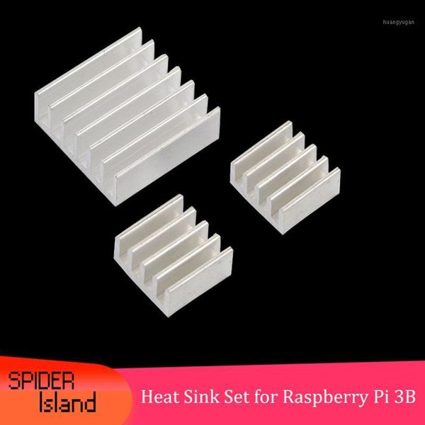 

100 sets raspberry pi 3 heat sink aluminum cooling for raspberry pi 3 model b 3b plus heatsinks 100pcs big + 200pcs small1
