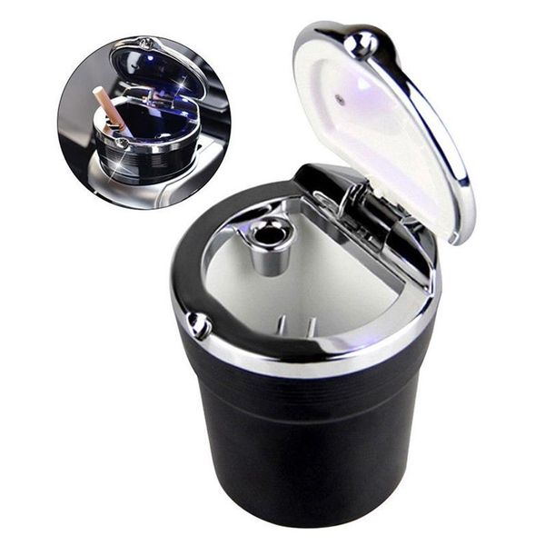 

мини портативные автомобильные путешествия светодиодные светлые пепельница сигарета зола хранения чашка мини портативный swy wmtdhu qpseller