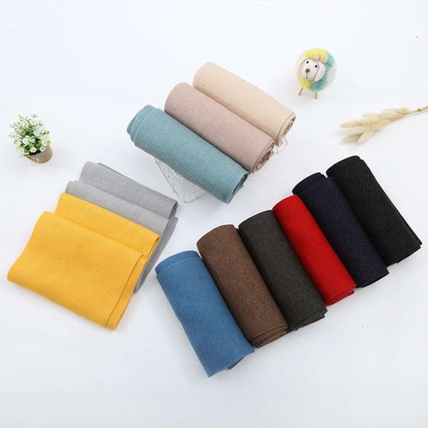 

warm knitted scarf, winter japane and korean solid color long scarf decoration, parent child bib, children's accsori, Red;brown