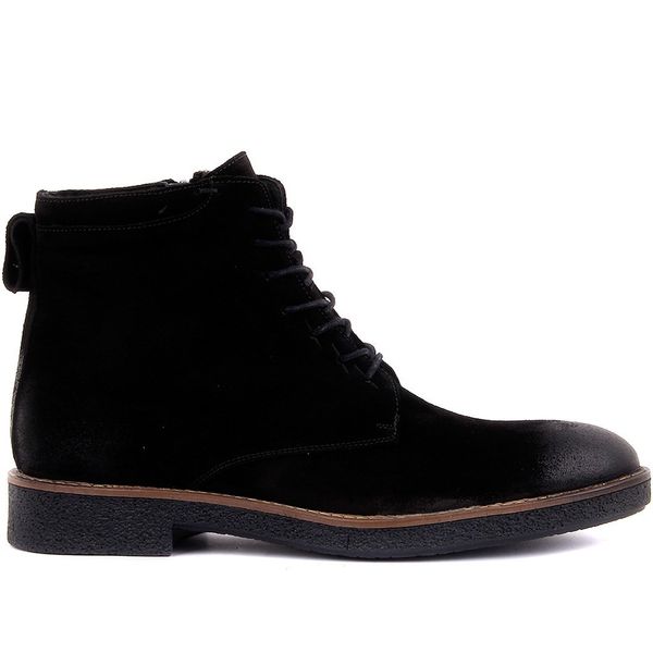 

men's boots with black suede zipper 5g3t