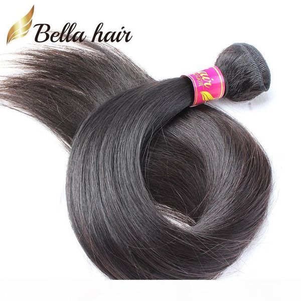 

peruvian straight human hair bundles extension can be dyed natural color hair weft 8a 1 or 2 or 3pcs lot wholesale ing, Black