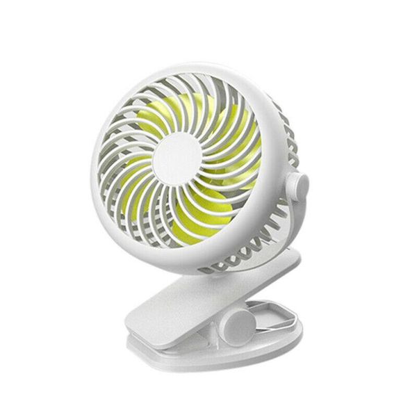 

party favor 2000mah portable mini fan 360-degree deskusb fan+clips on rechargeable rotatable silent home electric computer j80