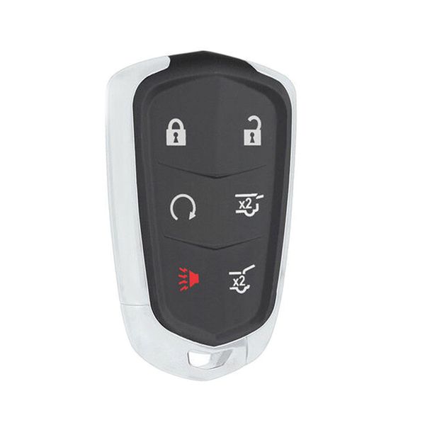 

new replacement remote car key shell case fob 6 button for escalade / esv 2015-2018