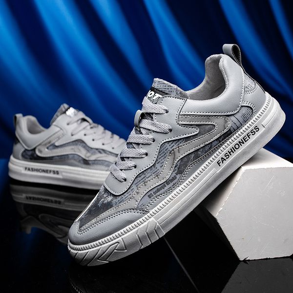 

xiaobai shoes new style men's shoes in 2020 c1212, Black;white