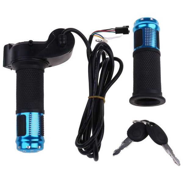 

handlebars 24v 36v 48v electric ebike throttle grip scooter handlebar led digital meter us t3lf