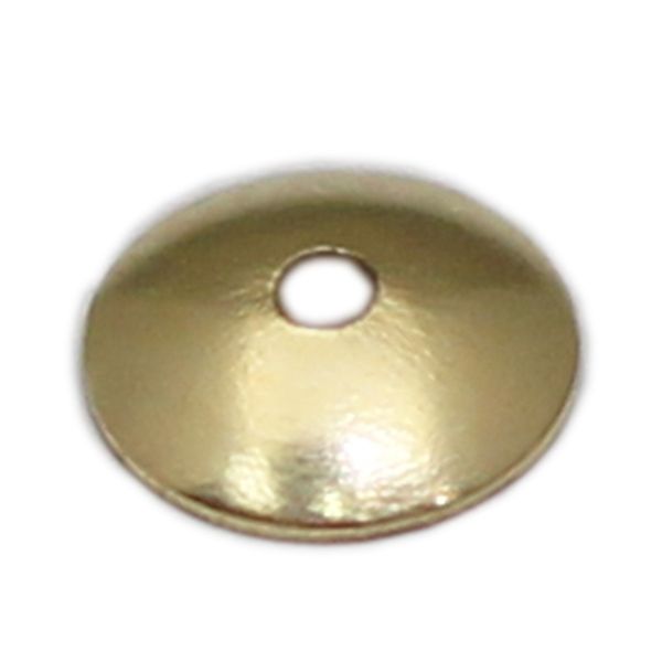 

beadsnice 14k gold filled bead cap round metal diy jewelry finding, Black