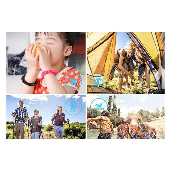 

portable mosquito repellent detonating telephone line summer natural plant oils outdoor elastic anti-mosquito bracelet spiral hand acmri