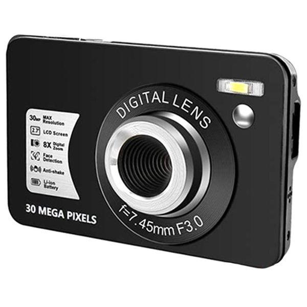 

digital camera 2.7-inch lcd rechargeable hd pocket camera,300,000 pixels, with 8x zoom, suitable for adults,children