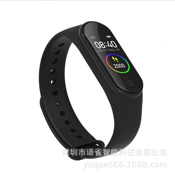 

m4 smart wristband waterproof blood prsure and heart rate monitor movement pedometer can find position of the braceletjk