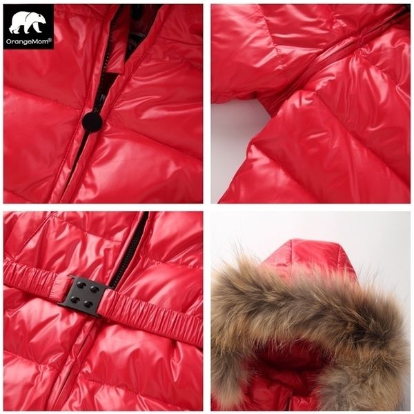 

orangemom official store winter jumpsuit warm outerwear & coats jacket for girls , baby clothing boys parka snow wear y200320, Blue