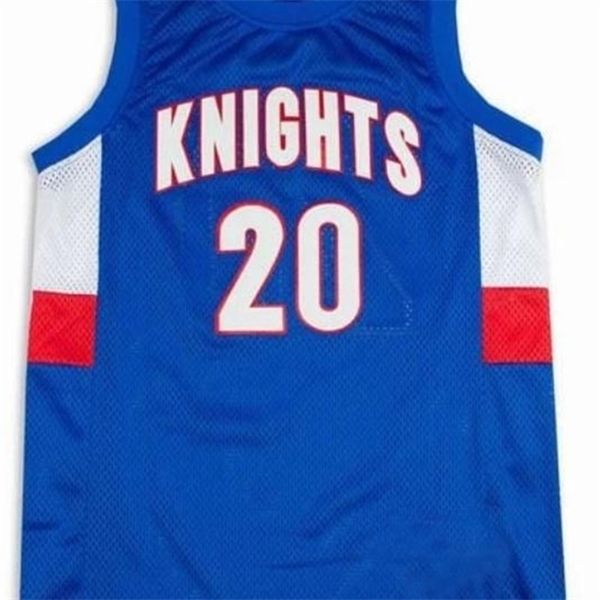 

age christian high school knights #20 stephen curry real embroidery basketball jersey size s-4xl or custom any name or number jersey, Black