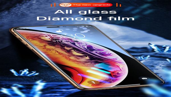 

прозрачный hd-экран протектор закаленного стекла для iphone 11 pro max xsmax xr xs x 7 8 6 6s plus ультратонкий защитный jllisz