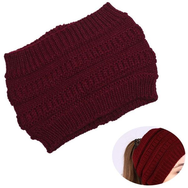 

h:hyde hat women stretch knitted crochet beanies cap winter autumn hats cap for women warm lady, Blue;gray