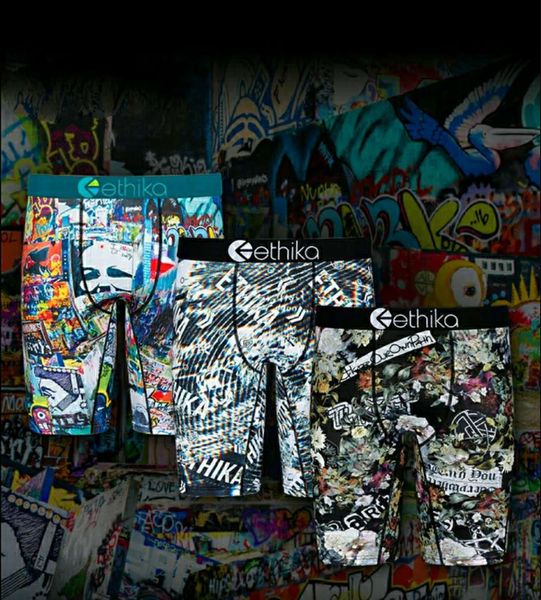 

men's underwear briefs ethika solid cotton breathable boxer boxer stretch men's underwear men 200 styles are shipped randomly 2432, White;black