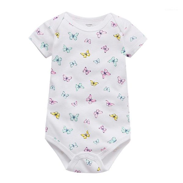 

baby bodysuit newborn babies clothes short sleeve 3 6 9 12 18 24 months baby clothing1, Blue