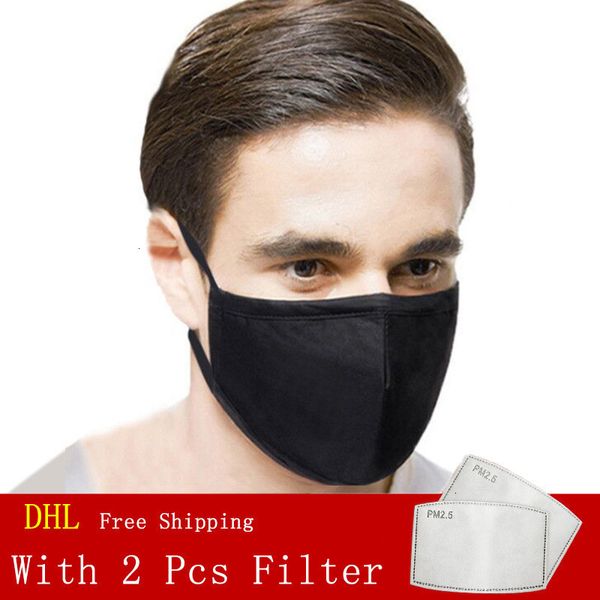 

with pcs 2 valve fashion breathing face mask pm2.5 filter cotton masks dust and smog reusable p geai