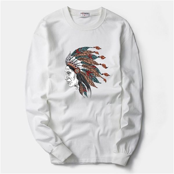 

2021 new men's shirts and long sleeves cotton funny printing loose t-shirts streetwear plus size 5xl 6xl 7xl 6j62 9sq5, White;black