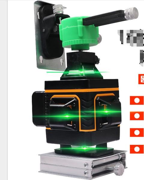 

4d 16-line wall sticking instrument high precision 16-line level gauge indoor and outdoor 360Â° no dead angle