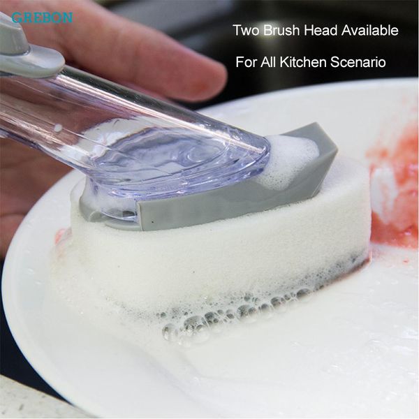 

кухонная кисточка pan bow blood мойка бытовой меламин губка главная чистая натуральная жидкая длинная ручка многофункциональный аксессуар jl