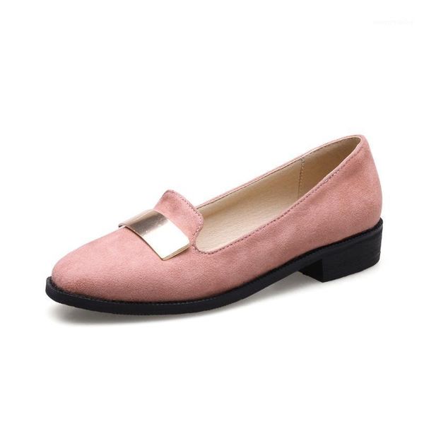 

2020 new age season with square with square head low light mouth single shoes female 33-431, Black