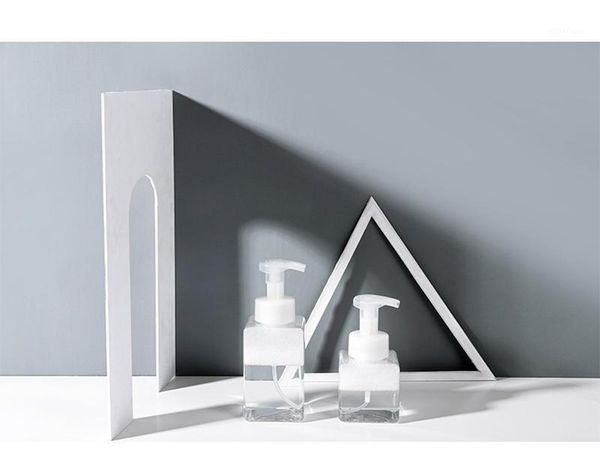 

factory price 250ml 400ml foaming bottle petg plastic bubbler soap dispenser bottle press pump & bpa cosmetics container1