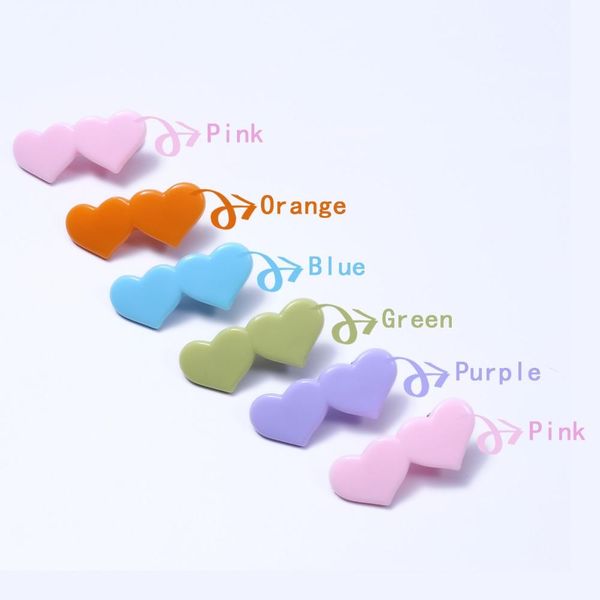 

12 шт. пластиковые зажимы для волос, Black;brown