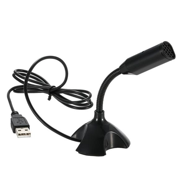 

usb deskmicrophone 360° adjustable microphone support voice chatting recording mic for pc mac with a usb port micro mic