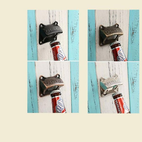 

1шт старинные бронзовые настенные вина пивная содовая бутылка крышка консервировала бар аксессуары пивная бутылка открывалка кухня аксессуар