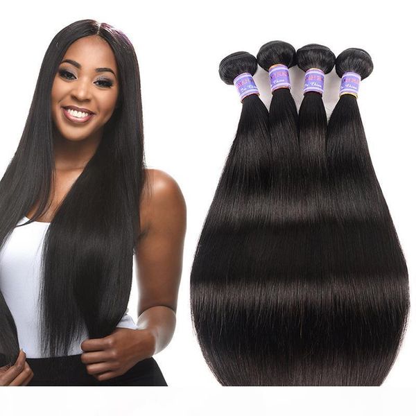 

brazilian straight hair bundles 3 pieces human hair bundles perruques de cheveux humains cuticle aligned hair natural black unprocessed