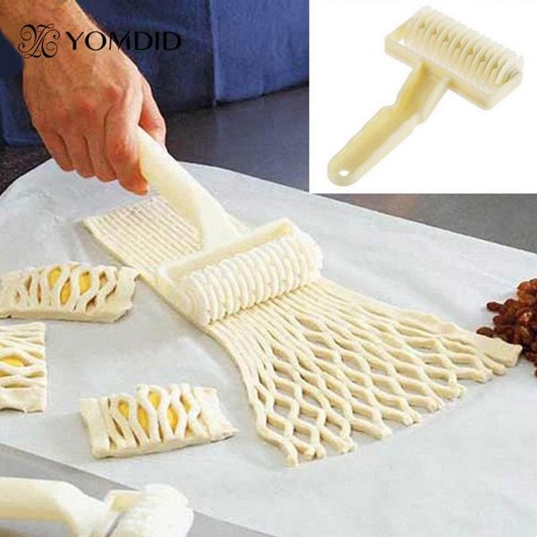 

plastic baking knife tool plastic baking tool cookie pie pizza pastry lattice roller cutter craft bbyjjk