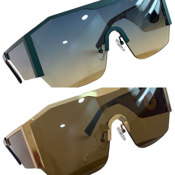 

4fdsanew oversize one piece goggle sunglasses women fashion windproof cover gradient sun glasses for mende