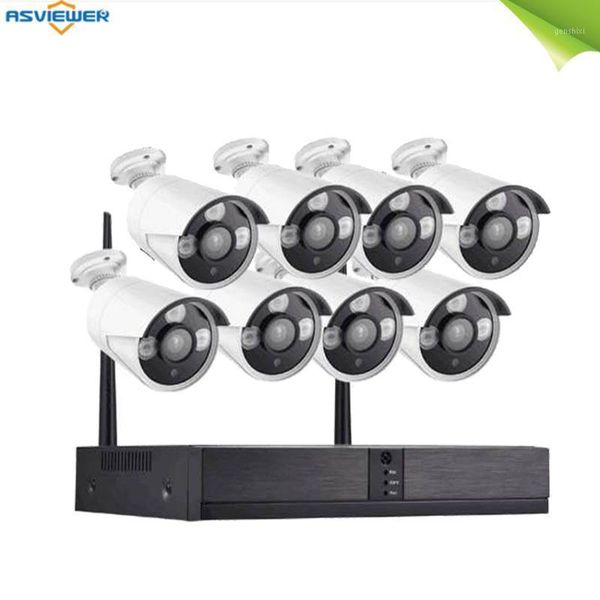 

systems wifi wireless nvr kits security system ip waterproof camera set 8ch cctv video surveillance system1