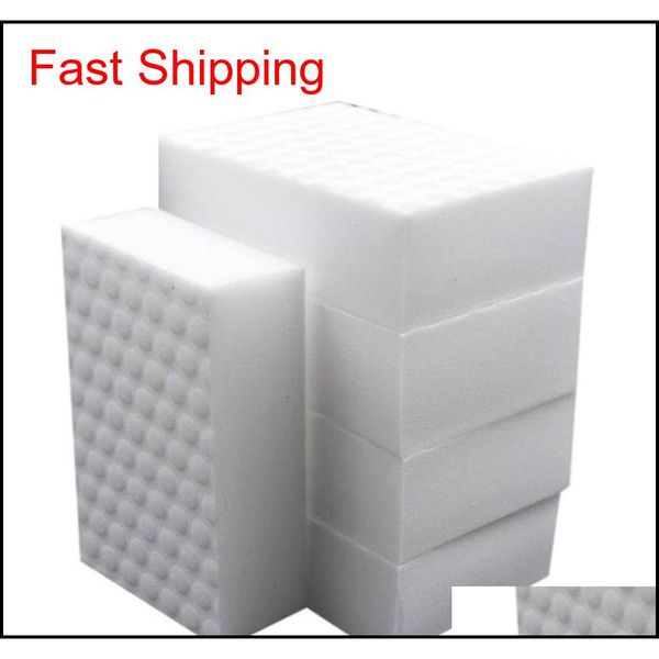 

10*7*3cm 10pcs double compressed kitchen cleaning melamine sponge magic eraser cleaning accessory supp qylhtx tore2010