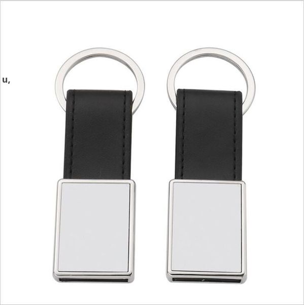 Custom Metal House-shaped Keychain with PU Leather Ring - DHL Souvenir RRE12301