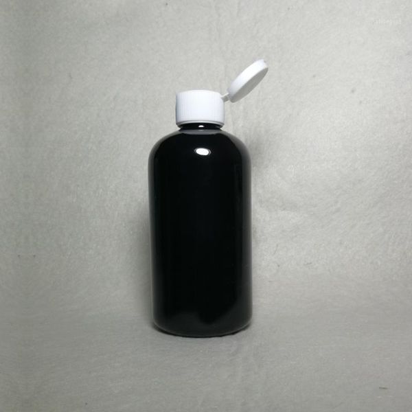 

storage bottles & jars 24x250ml plastic bottle flip cap,cosmetics packaging containers with screw cap for lotion shampoo , ,shower gel1