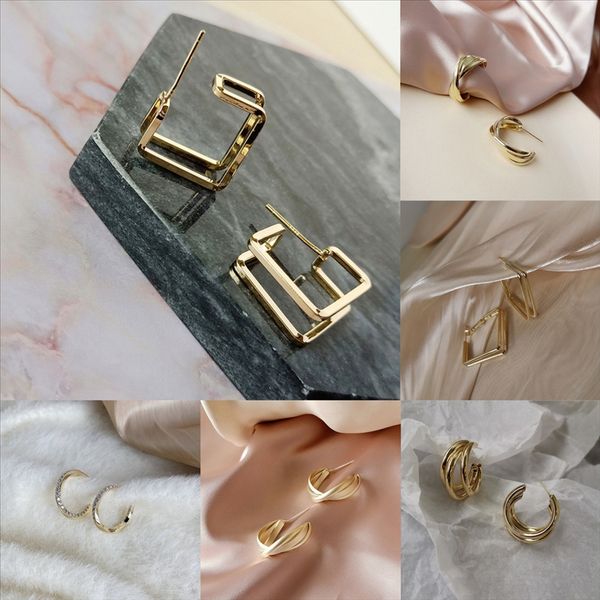 

cj3 fade shipping no drop stainless man earring steel druzy drusy earringsfor women selling fashion, Golden