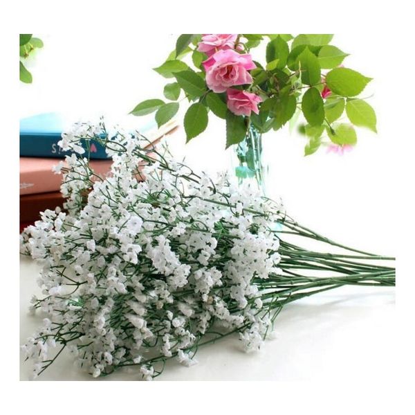 

elegant artificial babysbreath flowers artificial white gypsophila fake silk flower plant home wedding party home d jllfeu ladyshome