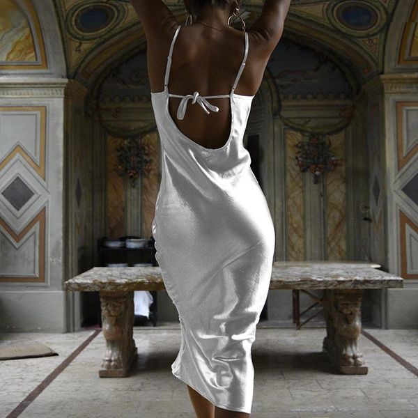 

with strap leakage back nightclub style evening dress, Black;gray