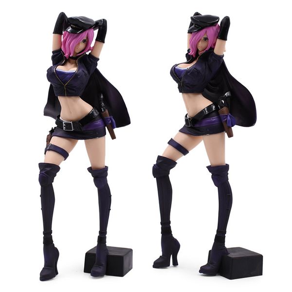 

one piece 25cm vinsmoke reiju action figures cartoon pvc doll collector figure model toy birthday gift for friend kid t200704