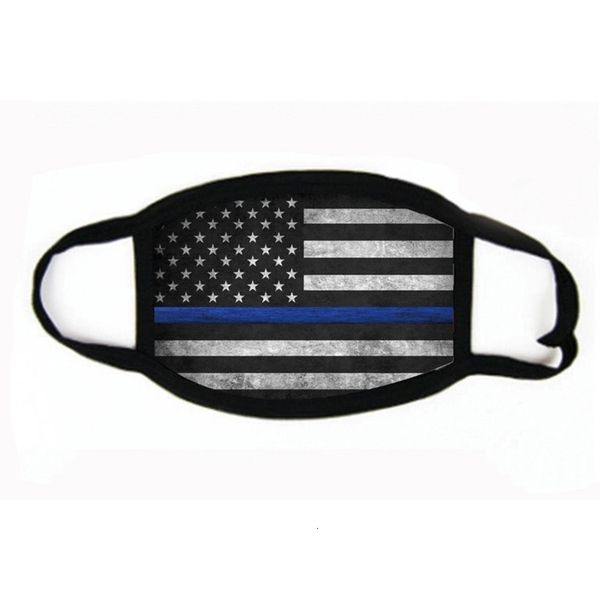 

factorykt2pamerican designer camo ice silk face flag customized breathing valve protective dustproof earloop cloth masks fy00