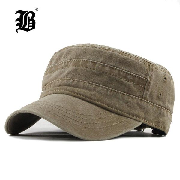 

flb 2019 classic vintage flat mens washed caps and hat adjustable fitted thicker cap winter warm military hats for menf314 wmttgs