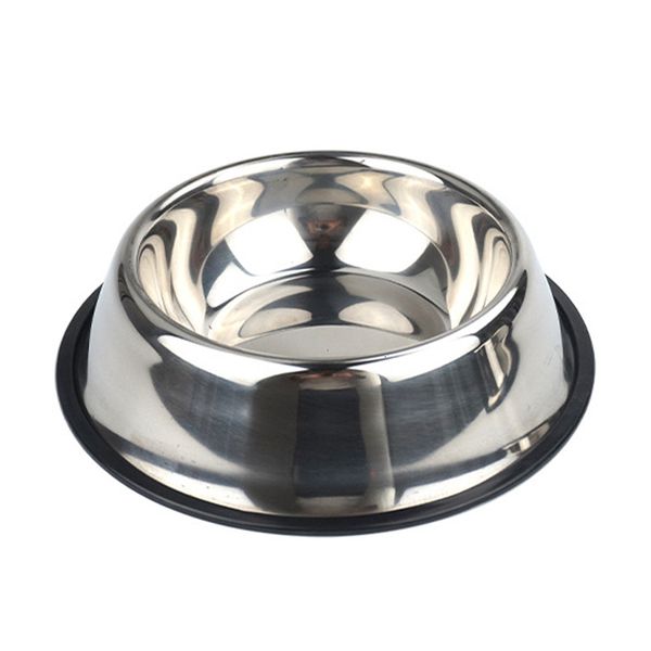 

for no-slip stainless skid steel food cats dogs bowls drinking water pet dog dish feeder goods