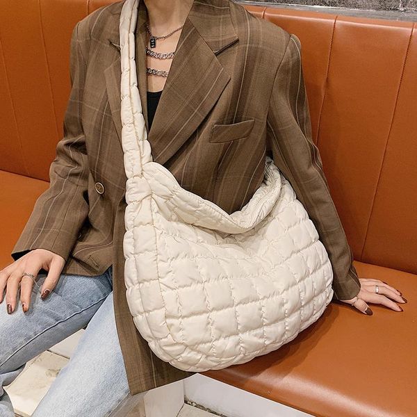 

cross body 2021 autumn winter crossbody bags cloth shoulder bag for women fashion light composite female wild cotton design travel tote
