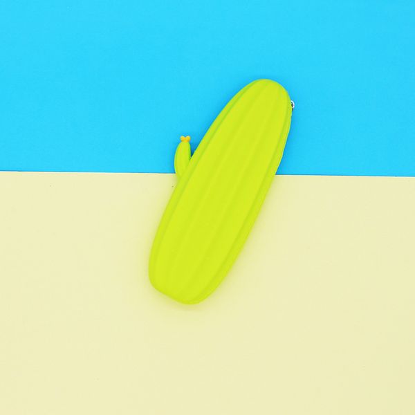 

primary students pencil case silicone fruits vegetables series pen storage bag carrot shape pencils bags new arrival 6 96mt l1